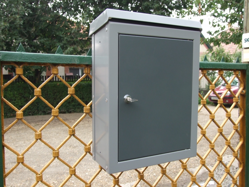 GAMMA kerítésre szerelhető postaláda - Postaláda- Falba beépíthető